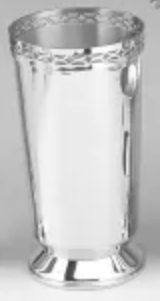 Pewter 10 1/2" Height Gallery Design Vase