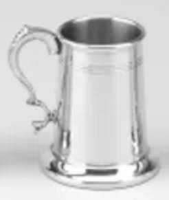 Sterling 16 Oz. Tankard w/Glass Bottom