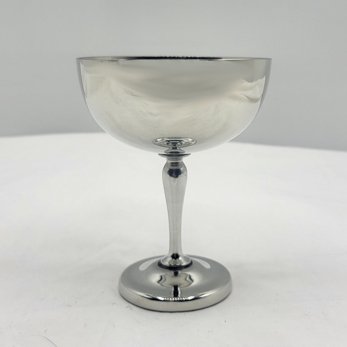 Pewter 4 1/2" Height 6 Oz. Champagne Goblet