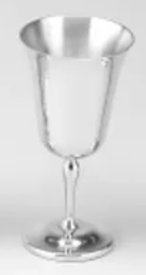 Pewter 6 3/4" Height 9 Oz. All-Purpose Goblet
