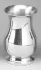 Sterling 7 1/2" Height Tear-Drop Style Vase